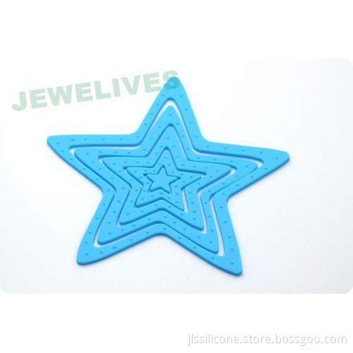 Silicone Non Stick Star Shape Of Cup Mat